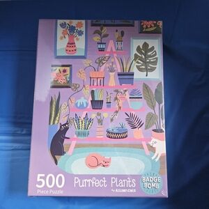 Purrfect Plants Badge Bomb Puzzle